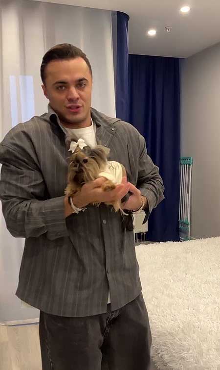 Алексей Купин навестил Настю Голд в ее апартаментах