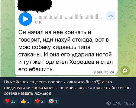 Сергей и Женя Хорошевы продолжали бить Герасимова после того, как он потерял сознание