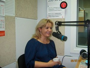  Василина Михайловская на радио «КП» в Екатеринбурге 