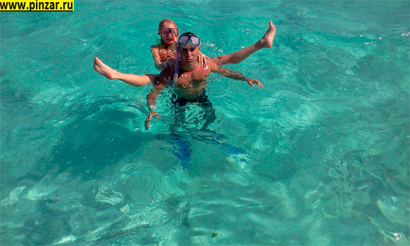 Сергей и Дарья Пынзари на отдыхе в Доминикане