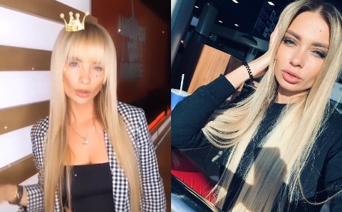 Жена Черкасова сменила прическу