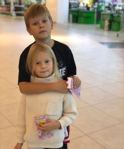 Фото детей участников проекта