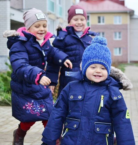Фото детей участников проекта