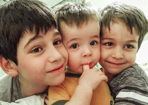Фото детей участников проекта