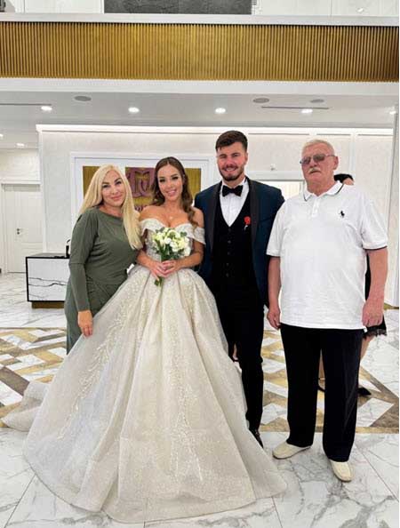 Женя Дорожкина и ее шикарное свадебное платье