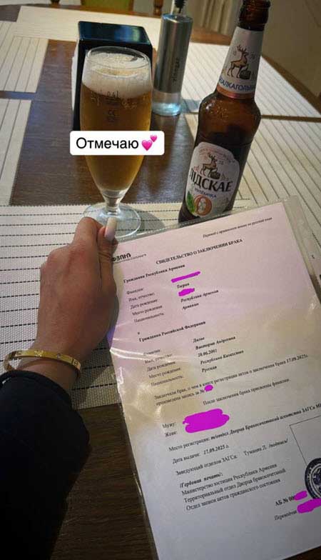 Вика Дилье за периметром стала блондинкой и вышла замуж