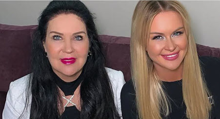 Марина Африкантова с мамой снялась в какой-то программе на РЕН ТВ