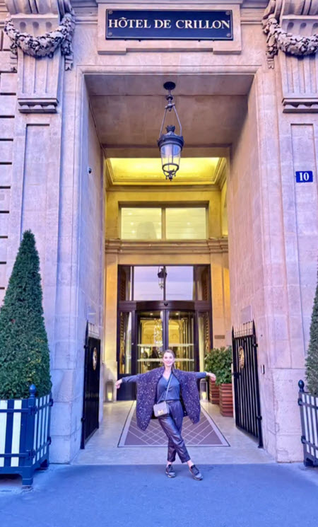 Ольга Орлова отметила день рождения в Париже