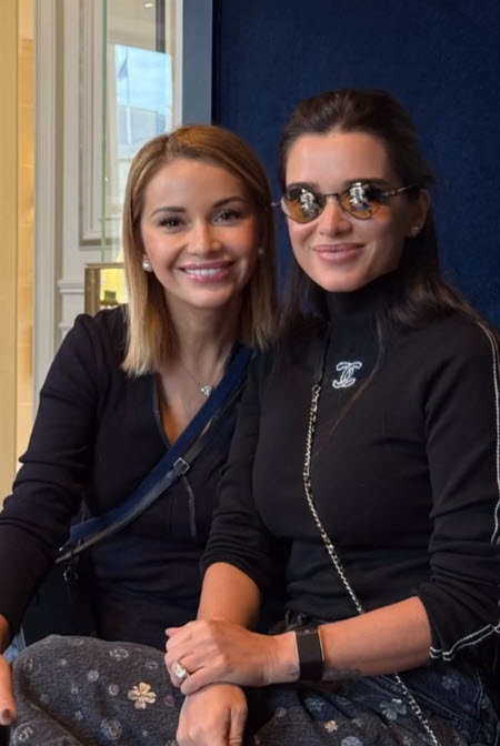 Ольга Орлова отметила день рождения в Париже