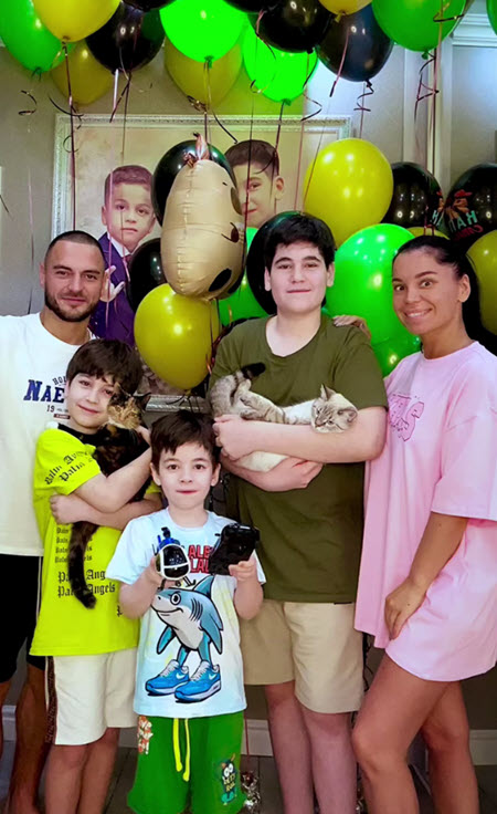 Младшему сыну Юли Колисниченко исполнилось 7 лет