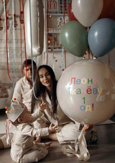 Сыну Леры Фрост исполнился 1 год
