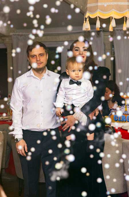 Сыну Леры Фрост исполнился 1 год