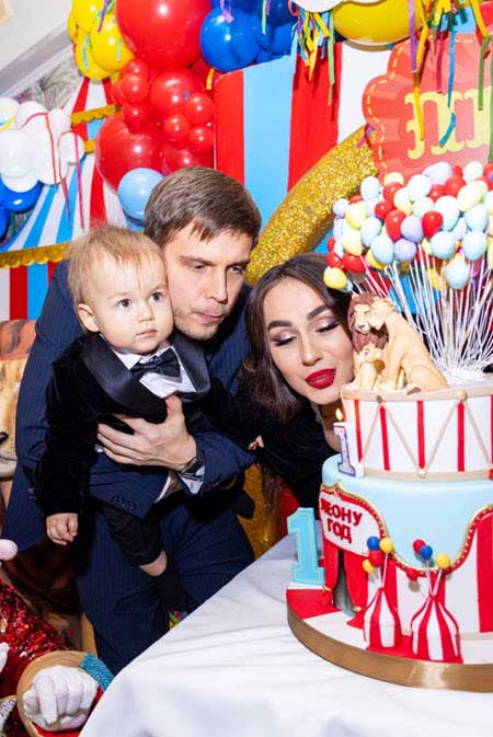 Сыну Леры Фрост исполнился 1 год