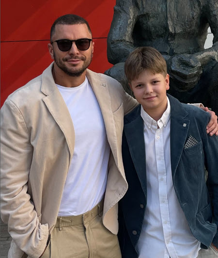 Сыну Антона Гусева и Евгении Феофилактовой исполнилось 13 лет