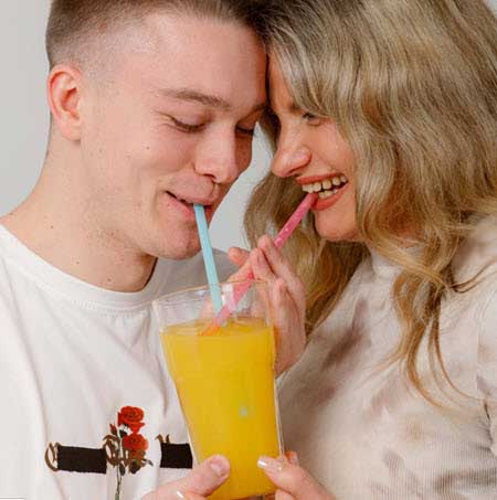 Новогодняя фотосессия Гавришова и Гракович «Миром правит любовь»