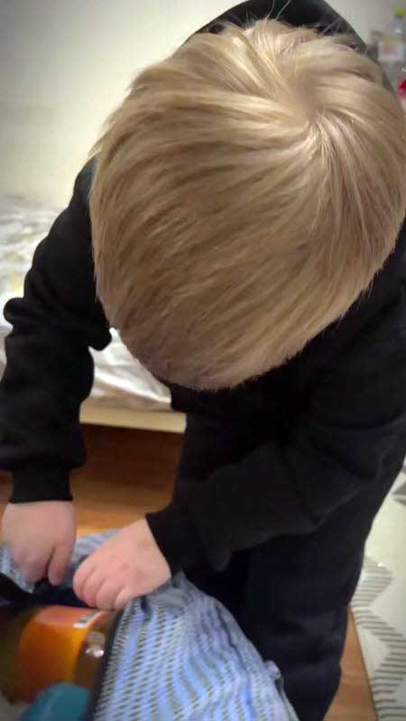 Саша Чepнo с сыном съехали от Йоси на новую квартиру