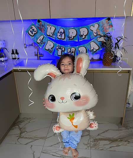 Дочери Иры Пингвиновой и Димы Чайкова исполнилось 5 лет