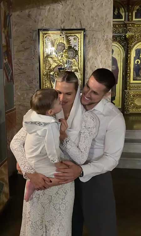 Федор и Анита Стрелковы: «Мы покрестили нашего сына»