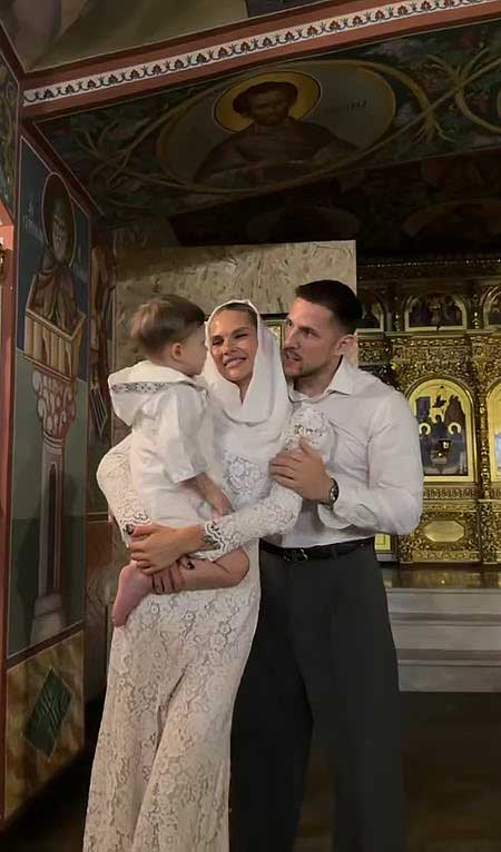 Федор и Анита Стрелковы: «Мы покрестили нашего сына»