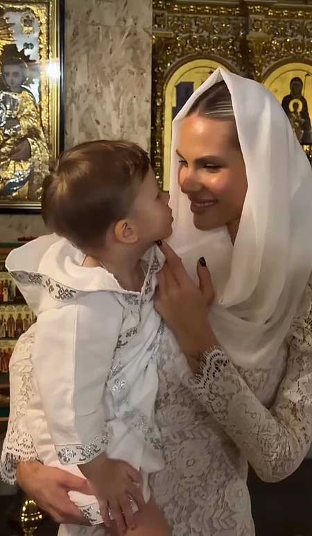 Федор и Анита Стрелковы: «Мы покрестили нашего сына»