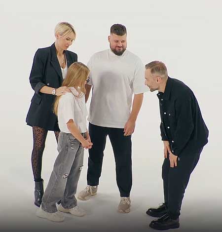 Элина Камирен с дочкой в шоу программе «Свидание с прицепом»