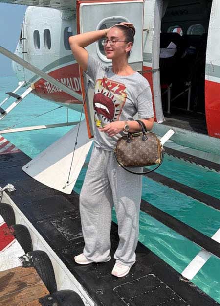 Ольга Бузова отметила свой день рождения на Мальдивах с мамой