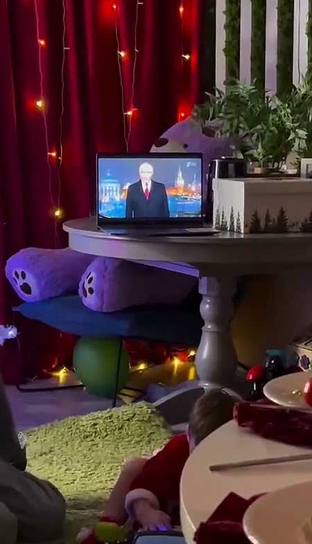 Встреча нового года на поляне