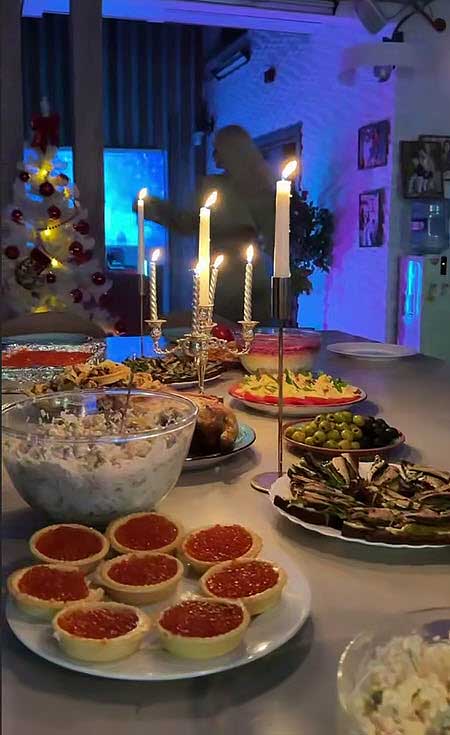 Встреча нового года на поляне