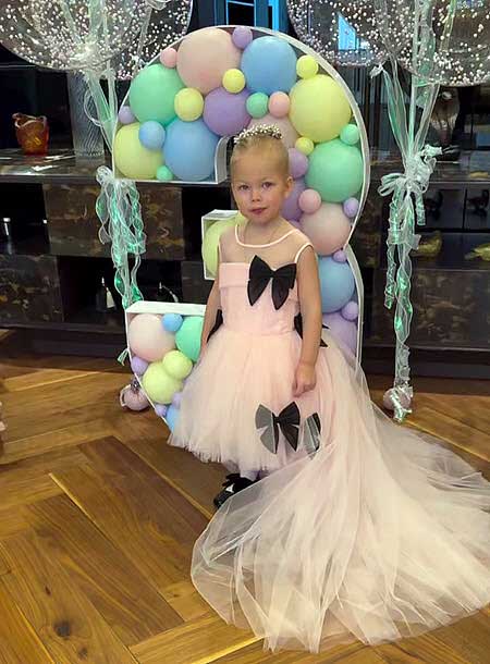 Дочери Ольги Орловой исполнилось 3 года