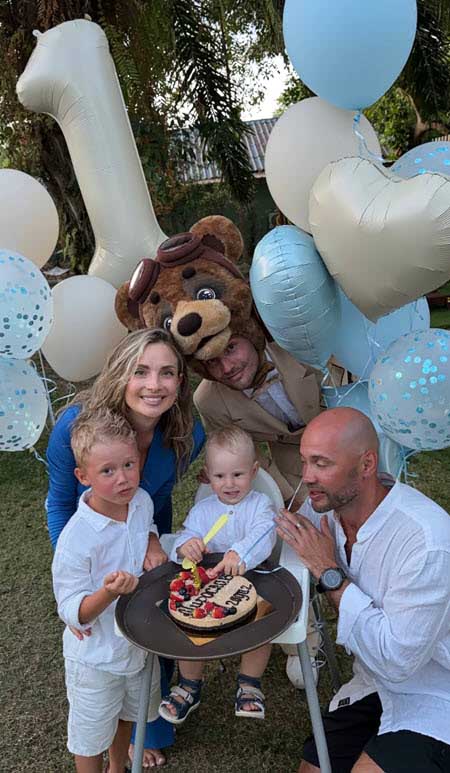 Младшему сыну Андрея и Кристины Черкасовых исполнился 1 год