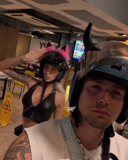 Настя Стецевьят поздравила мужа Максима Колесникова с днем рождения