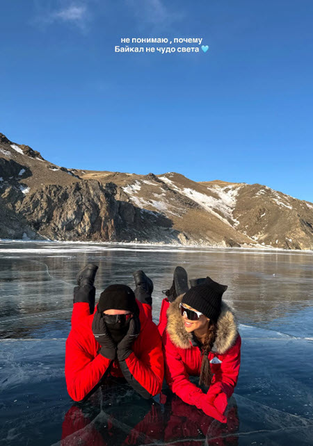 Алена Савкина помирилась с гражданским мужем и отправилась с ним на Байкал
