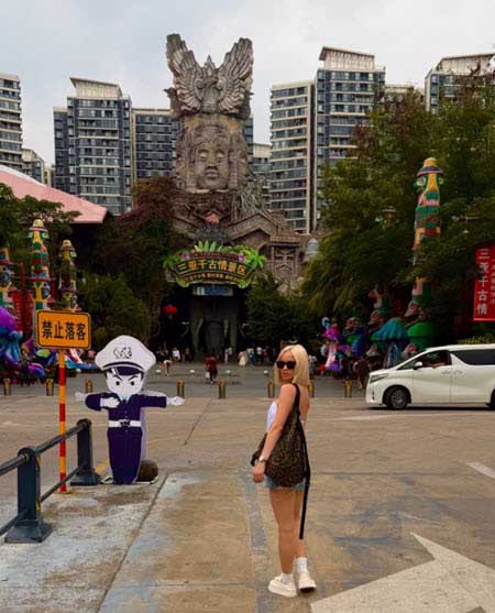 Фото участников, отдыхающих в Китае