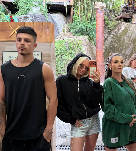 Фото участников, отдыхающих в Китае