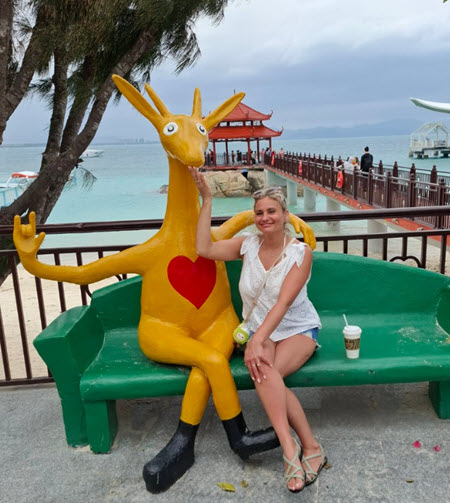 Фото участников, отдыхающих в Китае