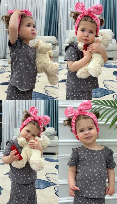 Свежие фото детей бывших участников проекта