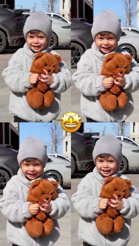 Свежие фото детей бывших участников проекта