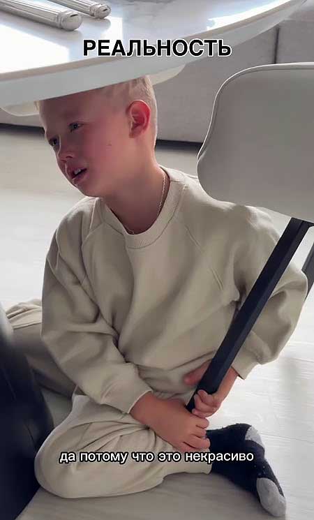 Старшему сыну Черкасовых не понравился ремонт в их новой квартире