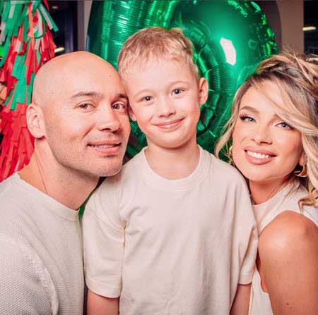 Старшему сыну Андрея и Кристины Черкасовых исполнилось 6 лет