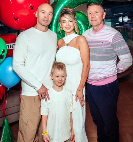 Старшему сыну Андрея и Кристины Черкасовых исполнилось 6 лет