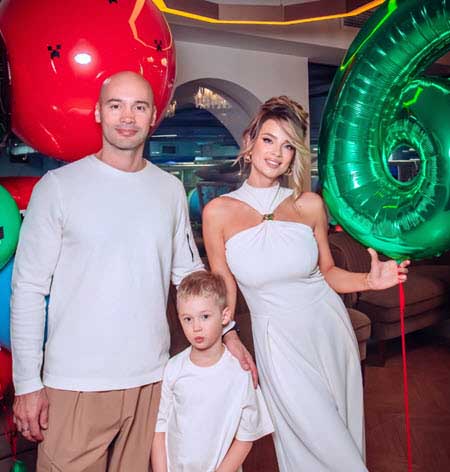 Старшему сыну Андрея и Кристины Черкасовых исполнилось 6 лет