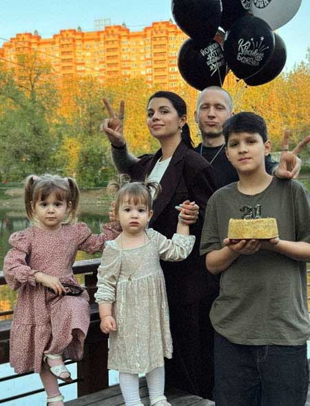 Сыну Саши Гобозова и Алианы Устиненко исполнилось 12 лет