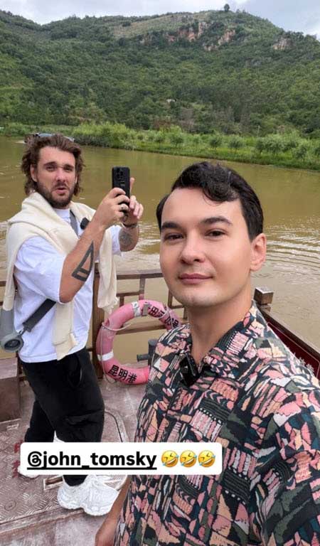Женя Дорожкина вернулась на китайскую площадку