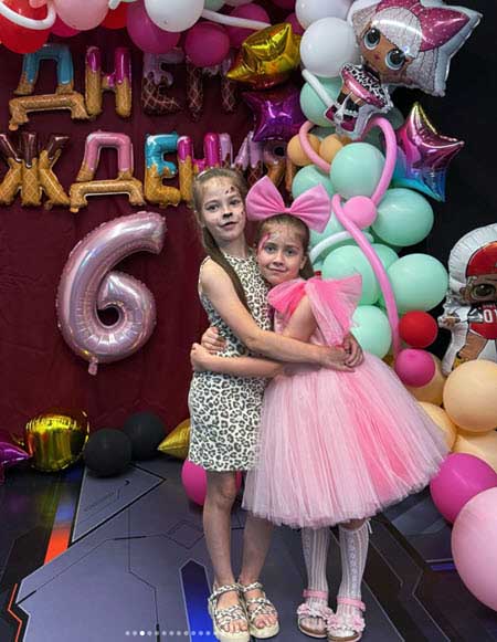 Младшей дочери Оли Рапунцель и Димы Дмитренко исполнилось 6 лет