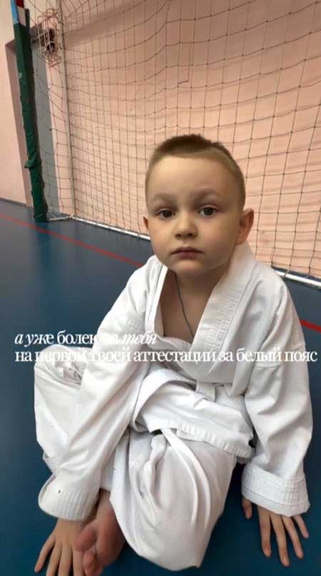 Алена Савкина и ее сыночки