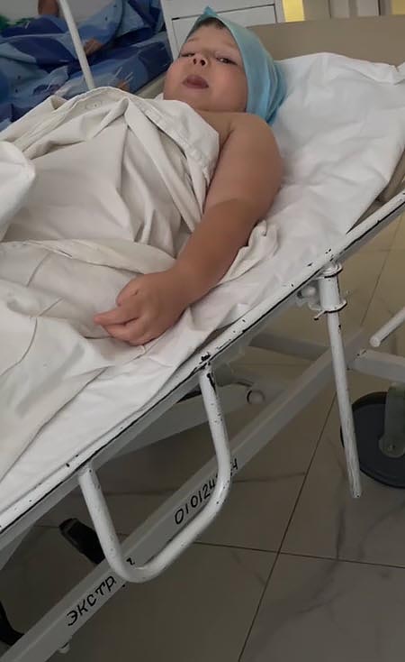 Сыну Саши Чepнo и Йоси Оганесян сделали операцию