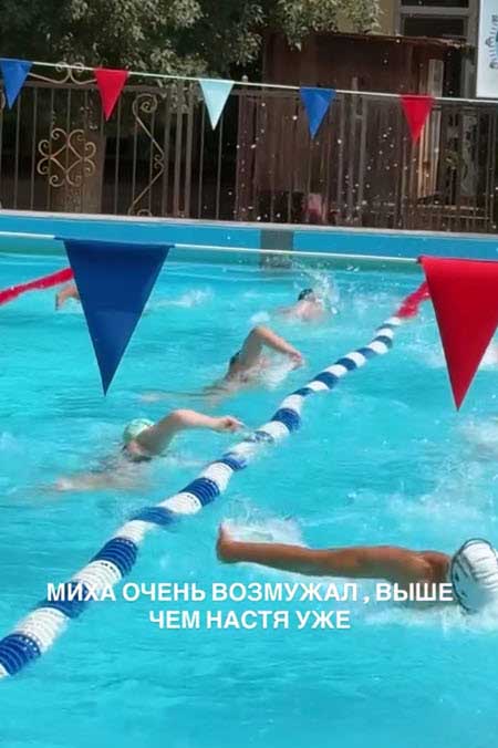 Глеб Жемчугов приехал на соревнования к старшему сыну