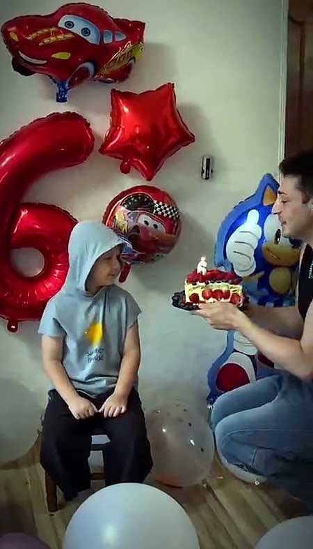 Сыну Саши Чepнo и Иосифа Оганесян исполнилось 6 лет