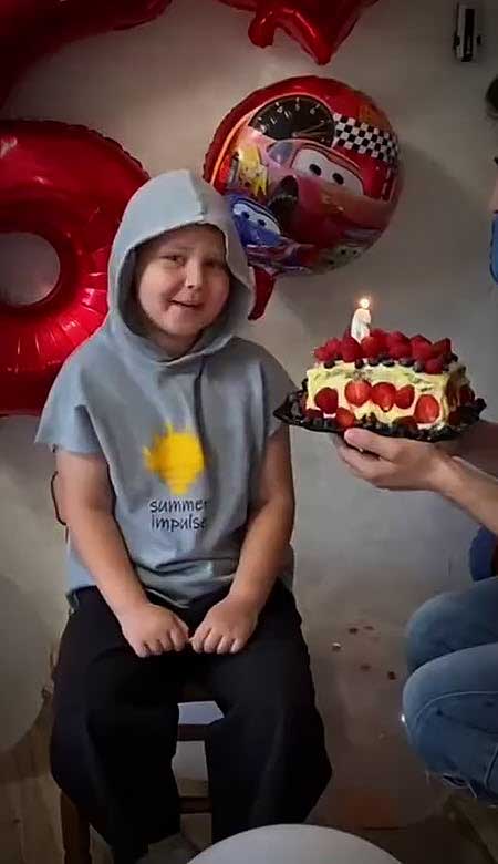 Сыну Саши Чepнo и Иосифа Оганесян исполнилось 6 лет