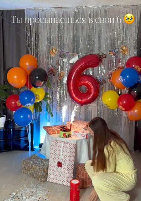 Сыну Андрея Чуева исполнилось 6 лет